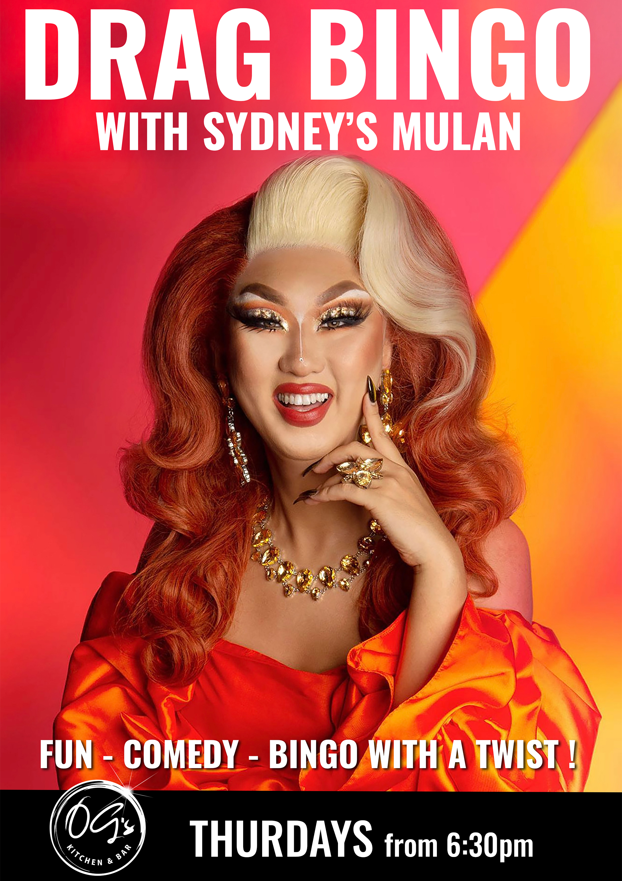 DRAG BINGO with MULAN - OG's CRONULLA